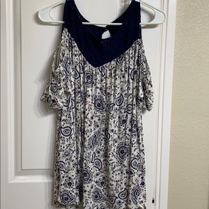 Torrid cold shoulder top
